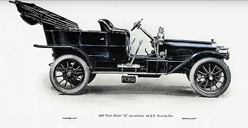 a picture from the brochure from 1907 Ford