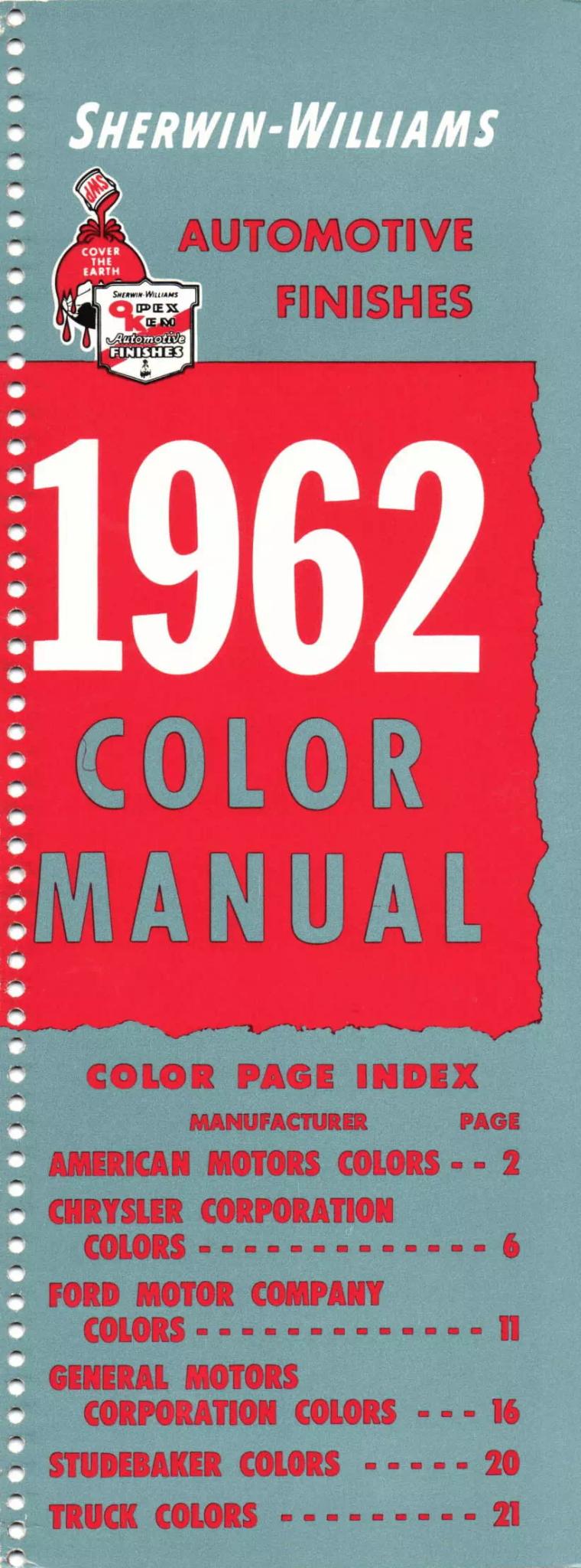 Paint color examples, their ordering codes, the oem color code, and vehicles the color was used on