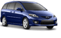 2008 Mazda Model Image with the background removed