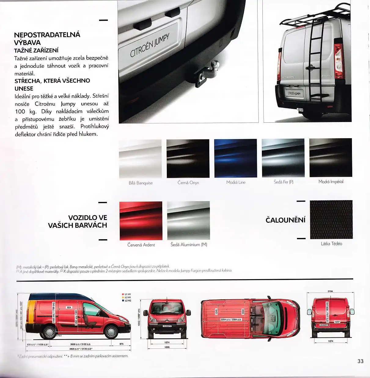 vehicle example, and color swatches