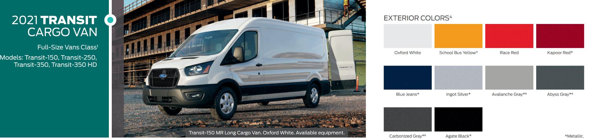 Ford Transit Paint Codes And Color Charts