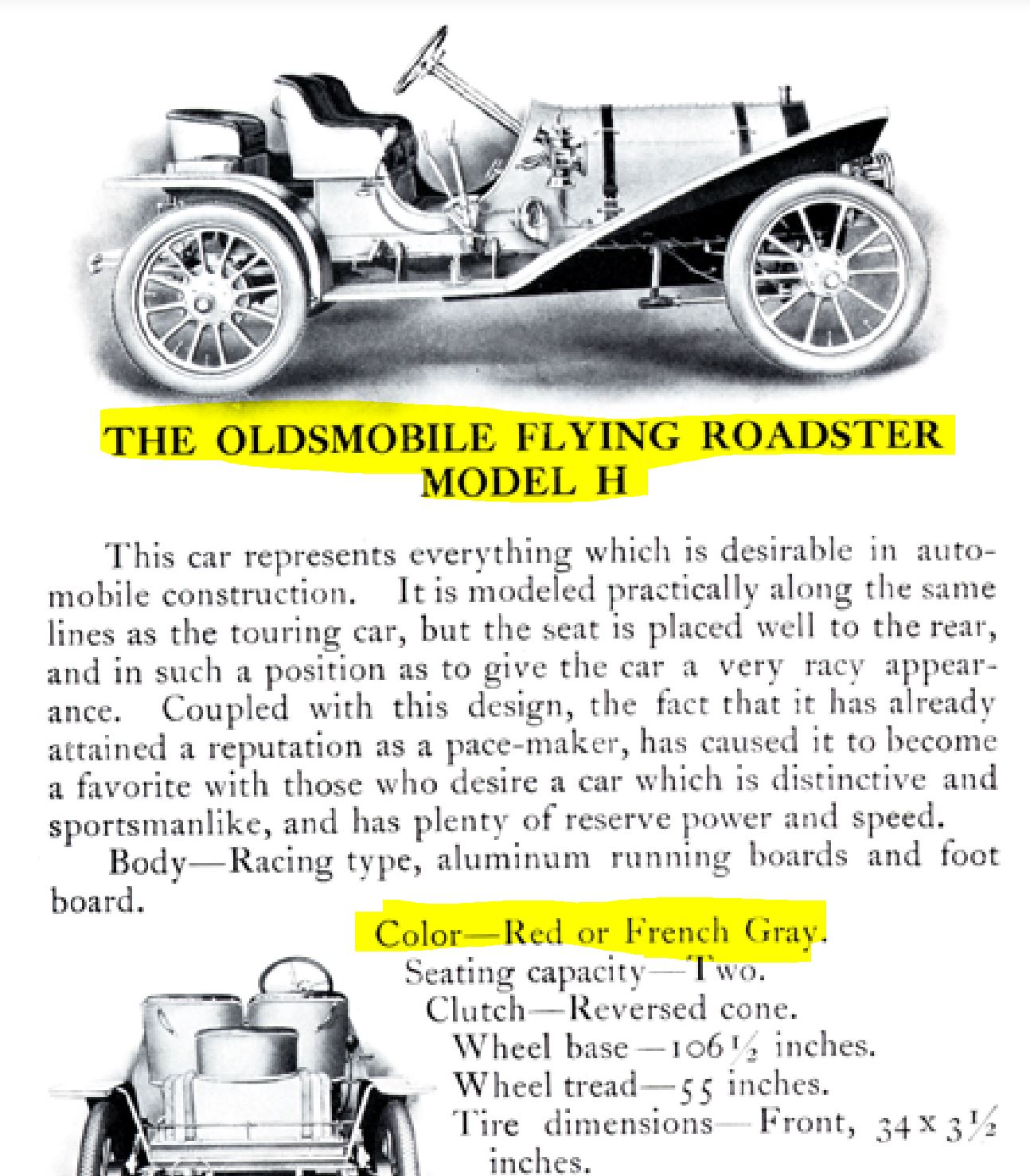 Oldsmobile Paint and Color Code Chart